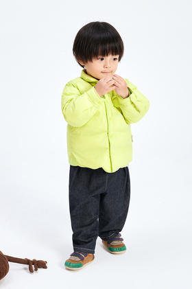 jnby  23年秋款  白鸭绒防风短款羽绒服  YN9C10630