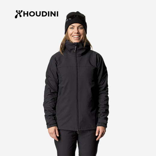 HOUDINI胡丁尼 Pace Jacket 速度女户外春季防风防水徒步软壳外套 800054 商品图1