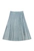 AVA 蓝色高腰百褶裙 3889 商品缩略图5