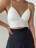 My Dearest｜1104TOWT   HEARTLINE ACETATE SHIRRED BRA TOP [ 吊带短上衣 黑 / 白 ] 商品缩略图0