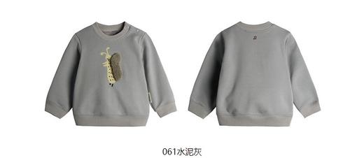 jnby  23年秋款  抓毛薄绒萌趣套头卫衣  YN9410830 商品图10