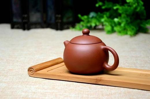 菊斋良品•小红泥紫砂壶•圆西施 商品图0