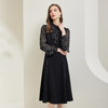 NG821斯尔丽瑟俪2023秋上新假两件式浪漫荷叶领连衣裙 商品缩略图2