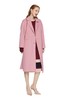 LNNNS 粉色侧开衩羊毛大衣 8054 商品缩略图1
