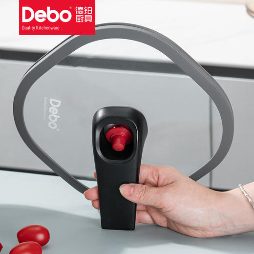Debo德铂格雷斯曼麦饭石不粘四角微压锅 商品图5
