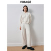 VIMAGE纬漫纪秋季新款时尚休闲宽松显瘦连帽套头卫衣女上衣V2001608 商品缩略图6