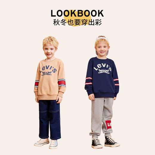 LEVIS 秋 大童小童 卫衣 LVB-FW-J611 商品图2