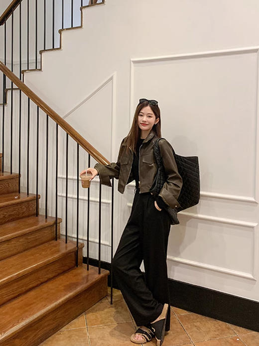 <曾小咸推荐>巨折清仓秒杀，稀有现货24小时发【仅限今日】【休闲时刻】2色磨毛西装裤 商品图3