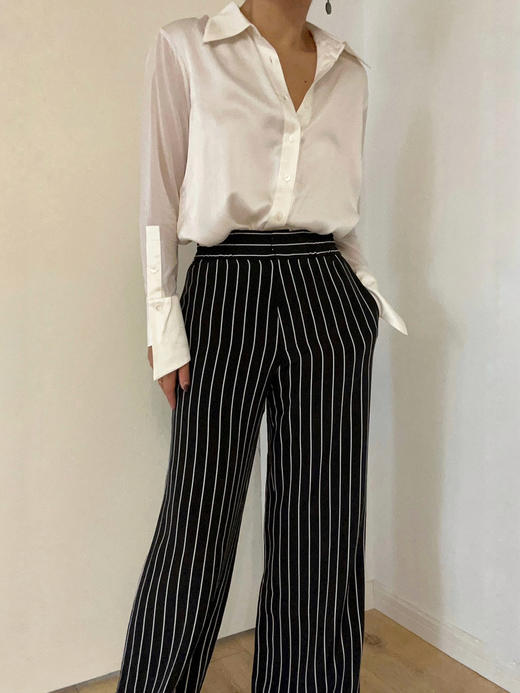 LCM｜Midnight Tulip Silk Shirt [真丝衬衫 ] 【定制尺码加收10%定制费】 商品图6