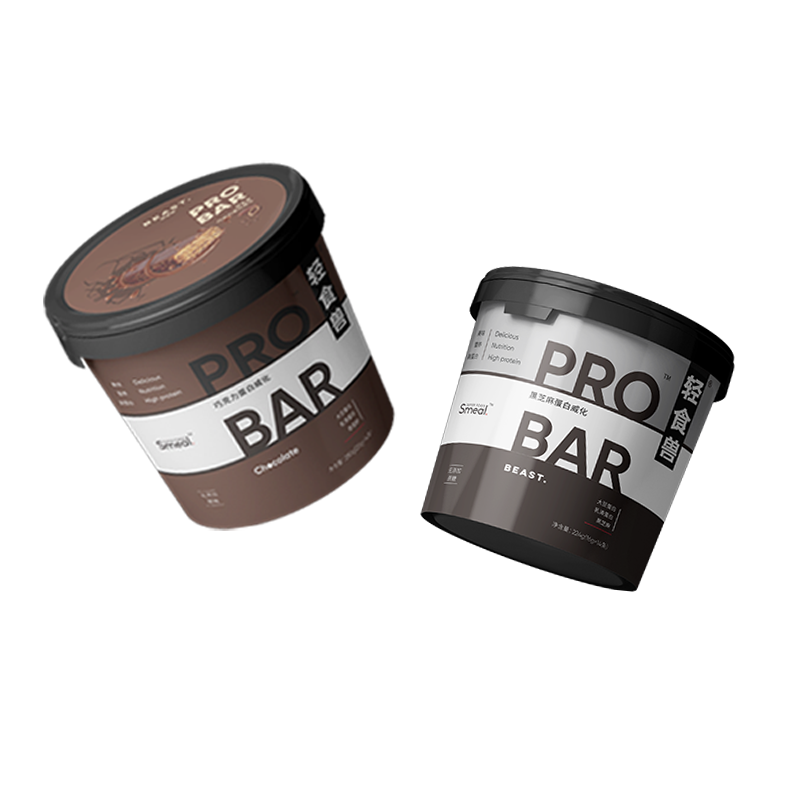 【蛋白威化合集】轻食兽桶装威化蛋白棒 巧克力口味&黑芝麻口味&海盐芝士口味