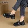 ZHR方形饰扣厚底鞋2023秋季新款ins百搭韩版学院风小皮鞋高颜值 商品缩略图1