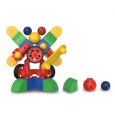 Magfun酷彼伴 益智积木蒙氏磁力拼装动脑儿童玩具磁力棒 3岁+ 商品图0