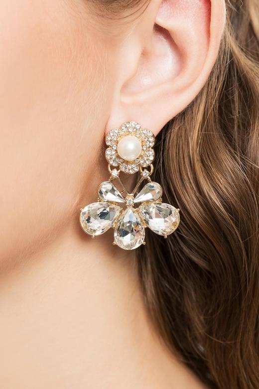 AUGUST 1 EIGHT 蝴蝶花朵造型耳环 3518 商品图2