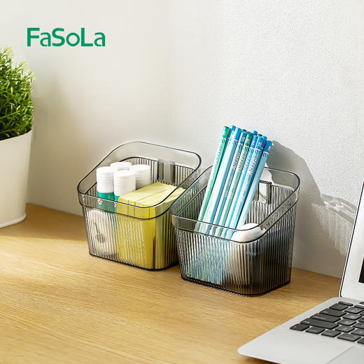 FaSoLa葱姜蒜厨房置物架调料用品挂篮卫生间墙上免打孔壁挂收纳筐 商品图11