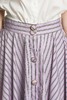 SUMMER & SAGE 紫色条纹半身裙 3420 商品缩略图4