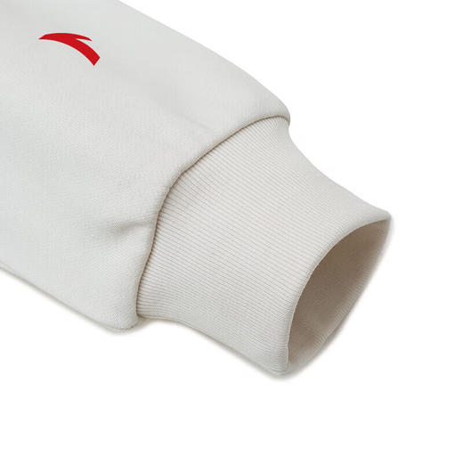 安踏运动风抽绳连帽卫衣女2023秋季针织长袖套头衫上衣162338708 商品图7