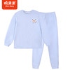 棉果果冬季新品内衣家居中小童80-130码3A抗菌暖姜套头套装M411302423711 商品缩略图1