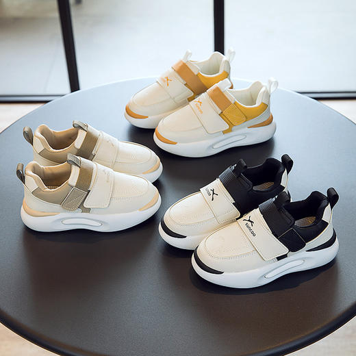 【2023年秋季新款儿童运动鞋】儿童运动鞋，皮面柔软，底部舒适，适合男女童，时尚老爹鞋风格lish 商品图3