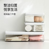 FaSoLa桌面收纳盒化妆品透明盒带盖整理储物盒办公书桌杂物置物架 商品缩略图0