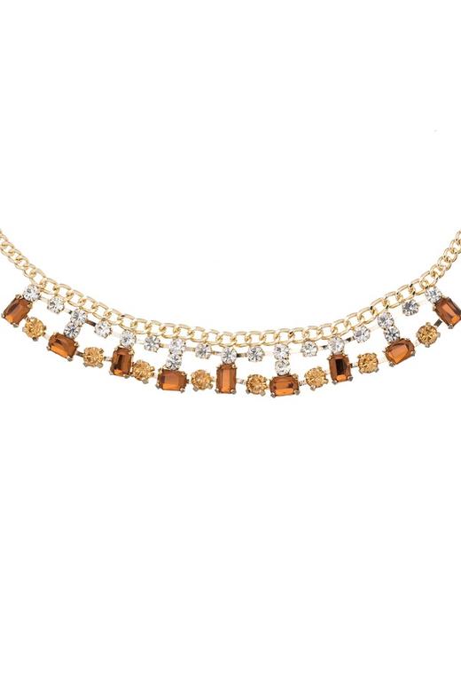 AVA 宫廷风锆石项链 4095 商品图2