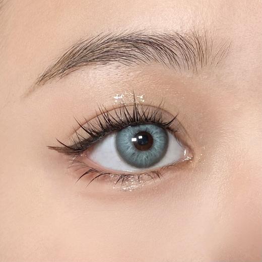 HUOHUOCON 吉吉青灰 日抛 十片 14.2mm 参考着色 13.5mm 基弧 8.5 含水 50% 新锐国货 商品图1