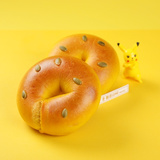 南瓜贝果（无糖减脂系）