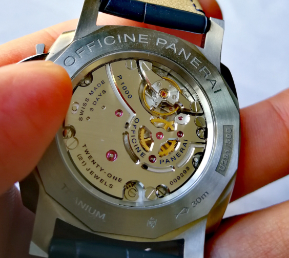 VS厂沛纳海PAM00728「42mm钛金属」腕表深度评测-少见的薄款蓝面组合