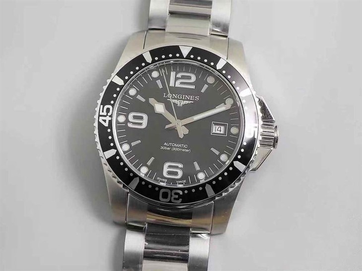 AC厂浪琴康卡斯潜水男士机械复刻表-新品首发