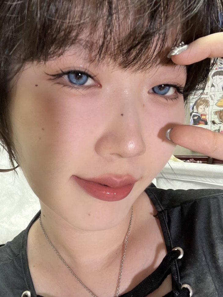 KIRAFAIRY 年抛隐形眼镜 蓝水母 14.5mm 1副/2片 左右度数可不同-VVCON美瞳网26