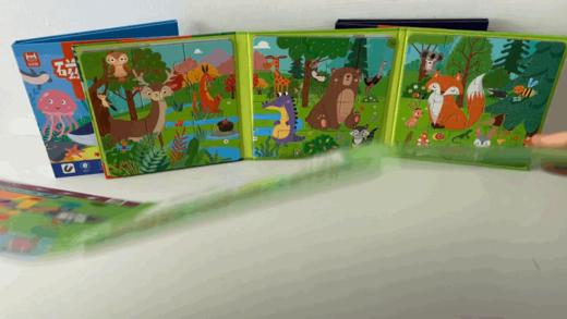 🌈版权快到期‼️清仓一波👉🏻进阶磁力拼图，旗舰店要19.9！捡漏价开团！一共有17个主题任选。 仅此一批‼️ ✅收纳方便不容易漏✅可反复贴✅满足小孩爱玩磁铁🧲的想法✅锻炼专注力‼️ 商品图1