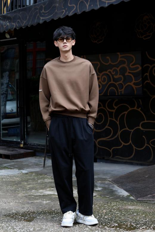 S335864173简单圆领卫衣 商品图4