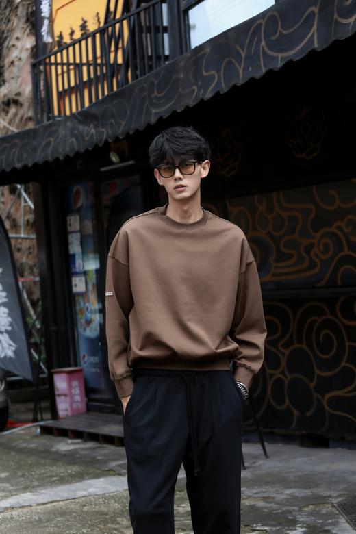 S335864173简单圆领卫衣 商品图3