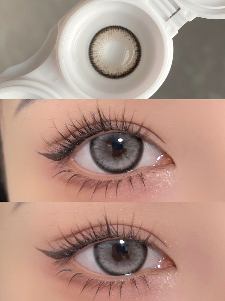 DORAGINA 年抛隐形眼镜 柏林月光 14.5mm 1副/2片 左右度数可不同 - VVCON美瞳网