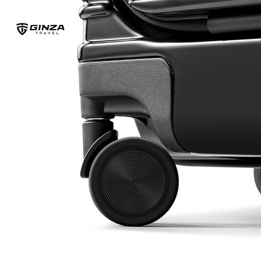 银座GINZA TRAVEL 17寸前开盖拉链商务便携登机箱6618L 商品图9