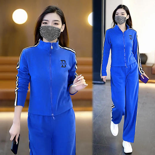 秋季新款，休闲运动服两件套卫衣阔腿裤HT-N-E05-1897 商品图1