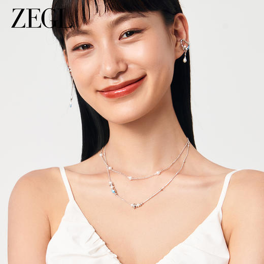 【zegl耳妆盘】设计师海洋印迹系列耳夹女无耳洞耳骨夹耳环耳饰品 商品图1