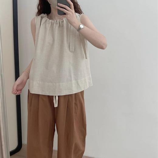 裁缝学苑AQ195 吊带亚麻背心上衣纸样女装无袖小衫打版裁剪做衣服 商品图1