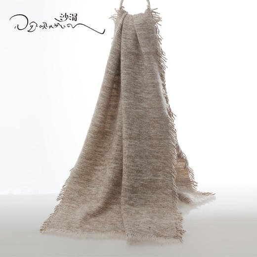 西藏手工艺氆氇双色披毯SJF95P563W 商品图3