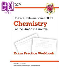 【中商原版】英国CGP New Pearson Edexcel IGCSE Chemistry Exam Practice Workbook (with Answers)