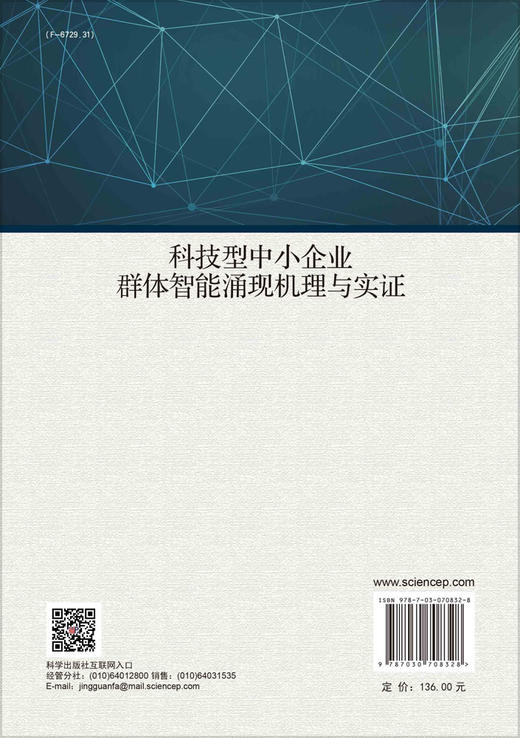 科技型中小企业群体智能涌现机理与实证 商品图1