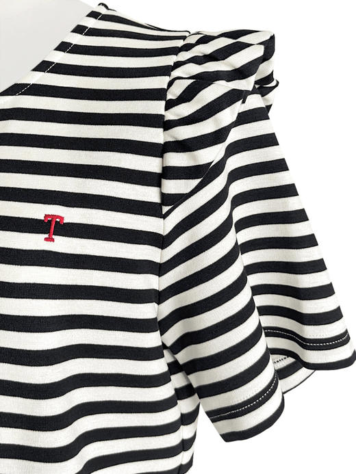 TYNVIE 荷叶撑肩短袖T恤 商品图7