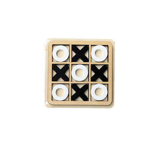 【XO三连井字棋！娱乐益智必备】XO三连井字棋，休闲对战益智类桌游地摊九宫格木制玩具li 商品图5