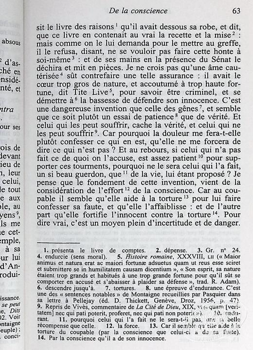 预售 【中商原版】 蒙田随笔 卷2 Essais Livre second 法文原版 MICHEL DE MONTAIGNE 文艺复兴经典哲学 商品图7