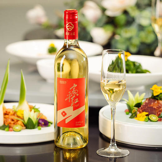 富平红柿礼】蓝溪金炫 富平红礼盒11.8 %vol 原酿柿酒 富平红750ml双支礼盒 商品图1