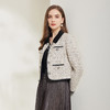 NG109斯尔丽2023秋季新款撞色衬衣领小香风时尚百搭外套 商品缩略图2