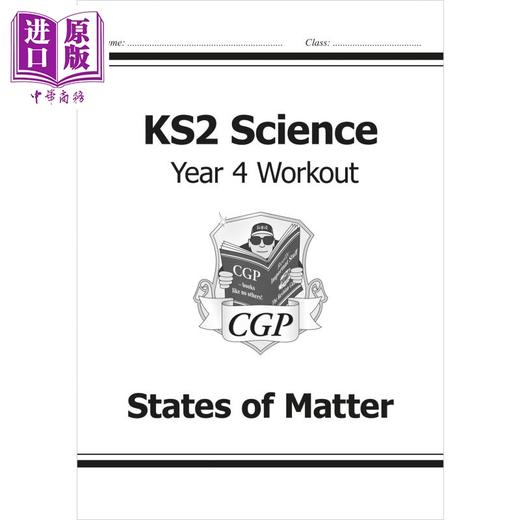 【中商原版】英国CGP KS2 Science Year Four Workout: States of Matter 商品图0