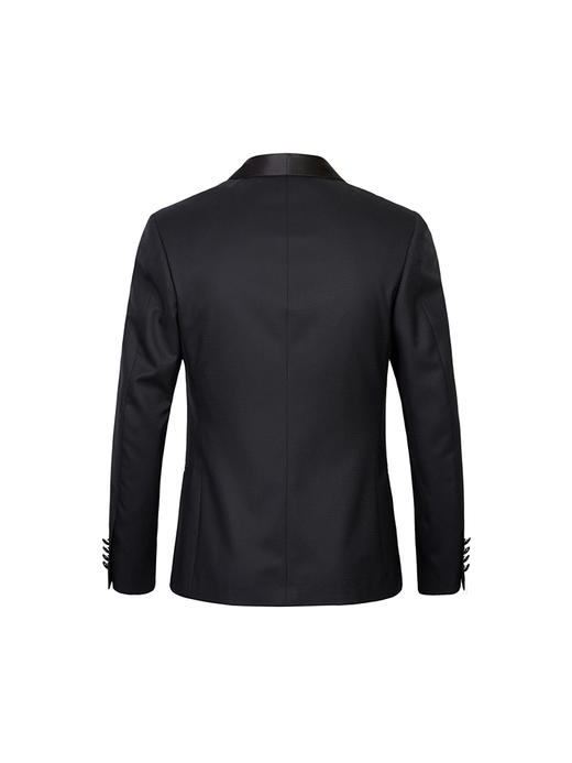 callisto黑色青果领针扣礼服 FNBWJ049BK 商品图2