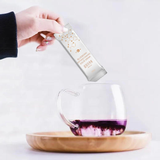 沃田蓝 蓝莓花青素冻干粉 6g*30包/盒 商品图5