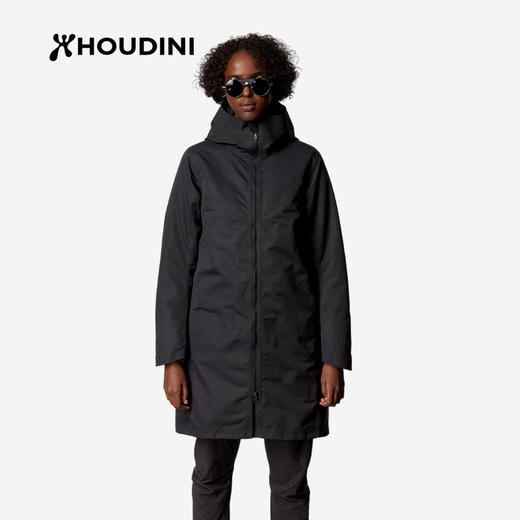 HOUDINI胡丁尼 One Parka唯衣女春秋防风防水硬壳派克大衣冲锋衣 148624 商品图7
