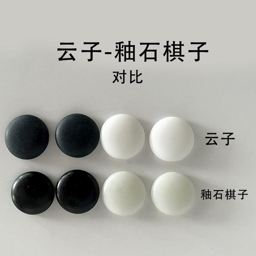 “木石棋缘” 釉石围棋+金丝栗木罐 商品图6